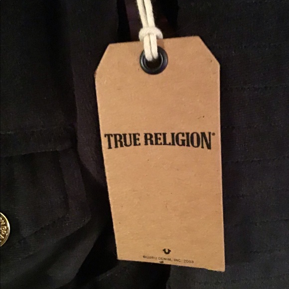 💵🥀TRUE RELIGION NWT MOTO velvet-like fabric🥂2X HP - Picture 2 of 10